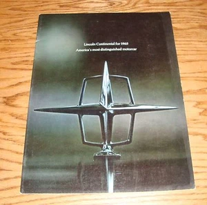Original 1965 Lincoln Continental Deluxe Verkaufsprospekt 65  - Bild 1 von 2