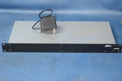 Biamp MSP11 PC Programmable Pro DSP Digital Audio Equalizer Delay Processor EQ - Image 1 of 4