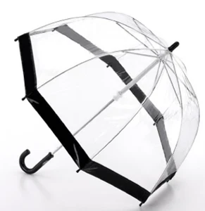 Fulton Children's Black Clear Funbrella Dome Umbrella - Picture 1 of 1