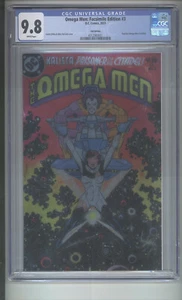 Omega Hombres #3 Facsímil Reimpresión Lámina Variante CGC 9.8 1er Lobo - Imagen 1 de 2
