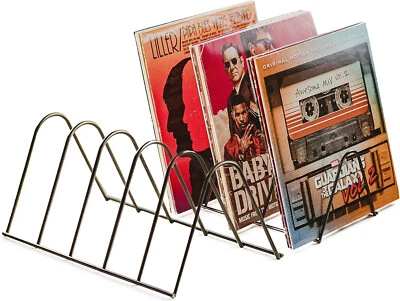 VINYL RECODS LOVE Schallplattenständer Aufbewahrung Schallplatten schwarz matt Vinyl Ständer