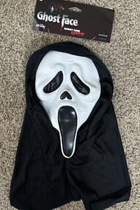 Ghostface Scream Mask Hoodie Adult XL Horrorcore Halloween Cosplay Slasher - Picture 1 of 3