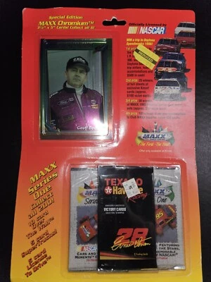 Vintage Nascar Cards 1995 Special Edition Maxx Chromium Club Maxx Geoff... - Image 1 of 2