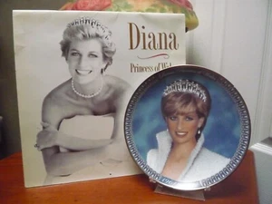 Lot of 5: Rare Princess Diana Plate/Calendar/LA Times newspaper/People/Star Maga - Picture 1 of 8