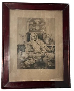 Antica acquaforte "Same to you Dear" dell'artista Walter Dendy Sadler 121 anni - Foto 1 di 23