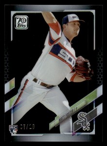 2021 Topps Series 2 Matt Foster Clear 7 /10 Rookie RC