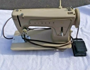 Singer Sewing Machine Fashion Mate 239 w Footpedal Vintage Unit - Bild 1 von 6