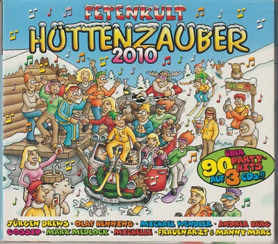 3 CD Fetenkult - Hüttenzauber 2010 DJ Ötzi,A. Berg, B.Brink, Buddy, R.Kaiser - Bild 1 von 3