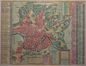 Rom - Rome ancienne et moderne - Chatelain 1720 - Original - Picture 1 of 3