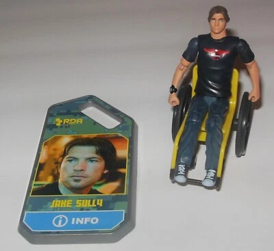 Figura silla de ruedas Avatar Jake Sully y base RDA: 2009 película Mattel James Cameron Foto 1 de 4