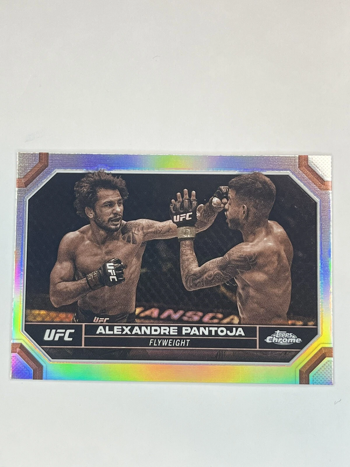 Alexandre Pantoja 2024 Topps Chrome UFC Sepia Refractor  #10 Flyweight