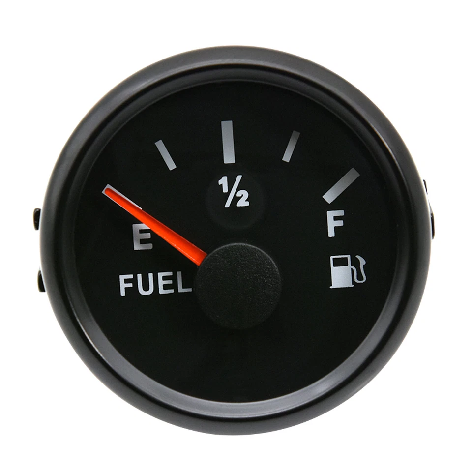 52mm Black Fuel Level Gauge 240-33ohm For Motorcycles Boat Car Truck ATV SUV - Image 1 of 4