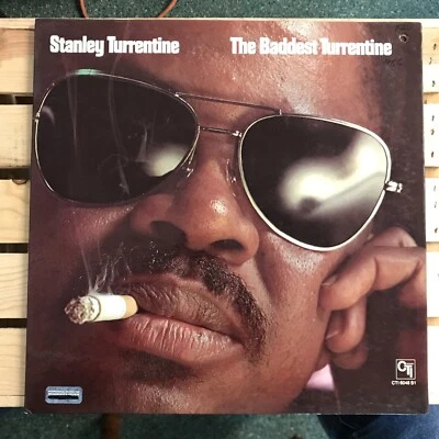STANLEY TURRENTINE The Baddest Turrentine CTI 6048S1 LP EX gatefold WPL PROMO - Image 1 of 4