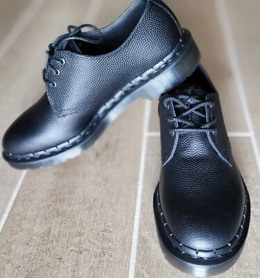 Dr. Martens 1461 Oxford Pebble Grain Leather Size 7 US M / US L8 Punk  Goth Ska - Image 1 of 4