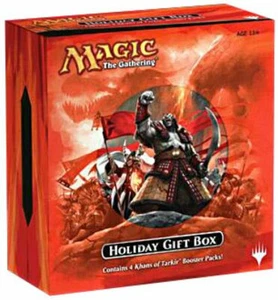 Magic - Khans of Tarkir Holiday Gift Box Inglese - 4 buste di espansione+Scatola - Foto 1 di 1