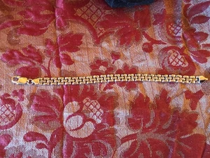 Bracelet Sterling Braid Made In Italy - Picture 1 of 6