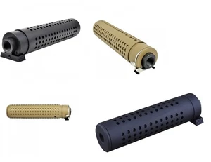 Big Dragon  Dummy fake silencer for airsoft, atrezzo. QD, KAC, 14 mm CCW - Picture 1 of 7