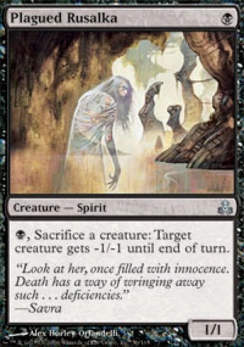 Plagued Rusalka - Medium Play MTG Guildpact - Image 1 of 1