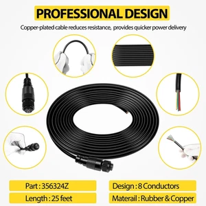 Cable de bombas 356324 Z para Pentair SuperFlo VST, SuperMax VS, WhisperFlo XFVS - Imagen 1 de 11