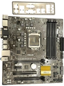 ASUS B150M-C D3 Motherboard With IO Shield LGA 1151 DDR3 MicroATX - Picture 1 of 8