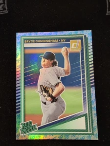 2025 Donruss Baseball Bryce Cunningham Rated Prospect Rocket Emoji!! Pwe No Tr - Bild 1 von 3