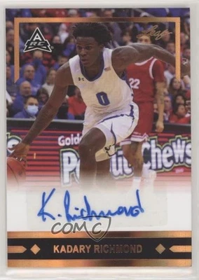2021-22 Leaf Memories 1991 Base Auto Kadary Richmond #GLR-KR1 Auto - Image 1 of 2