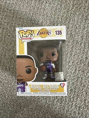 Figura Funko Pop Russell Westbrook #0 Los Angeles Lakers NBA - ¡Nueva!! Foto 1 de 4