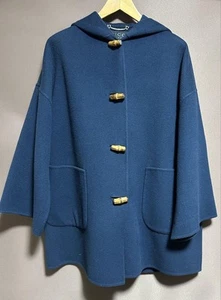 GUCCI Bamboo Poncho Coat Cashmere Tom Ford Period From Japan - Picture 1 of 9
