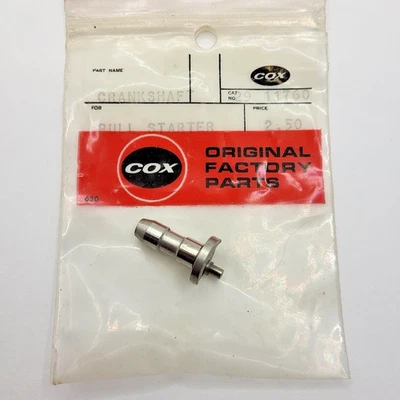 COX Original Factory RC Plane Parts #29-11760 Crankshaft Pull Starter NOS - Image 1 of 3