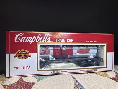 RARE Vintage K-Line O Gauge Campbell's Soup Train Car ~ 1994 ~ V8 Juice Tanker - Image 1 of 4