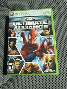 Marvel Ultimate Alliance (Microsoft Xbox 360, 2006) No Manual Free Shipping - Picture 1 of 3