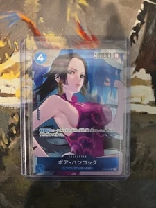 Boa Hancock (OP02-059 UC) BOX TOPPER ALT ART - One Piece Card Game Japanese - Picture 1 of 2