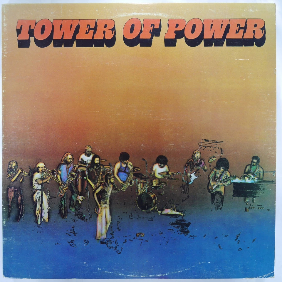 TOWER OF POWER Tower Of Power WARNER BROS K 46223 VG 1973 Jazz-Funk LP Soul - Image 1 of 4