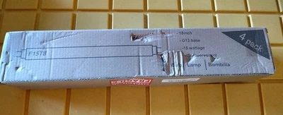 8 Pack OF 18" F15T8/CW 15 WATT 4100K FLUORESCENT BULB G13 BASE  - Image 1 of 4