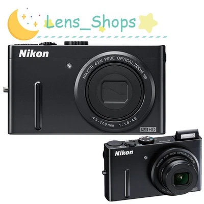 Nikon COOLPIX P300 Digital Camera 12.2MP 4.2x Optical Zoom Audio Recording Black - Image 1 of 4
