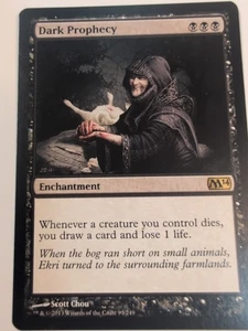 1x Dark Prophecy MTG Magic 2014 (M14) Regular LP - Picture 1 of 24