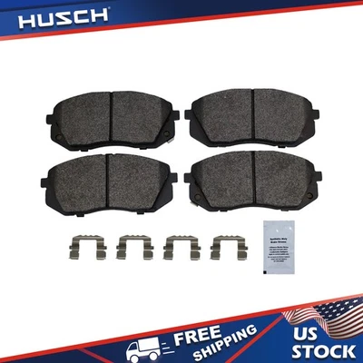 Front Brake Pads - Exact Fit for HYUNDAI KONA SONATA/KIA FORTE FORTE5 NIRO EV Foto 1 de 4