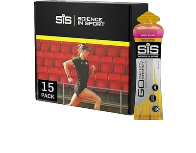 Science In Sport Go Isotonic Energy Gels 60 ml Fruit Salad Flavour x 15 pack