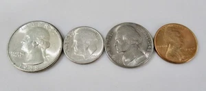 1948 S Brilliant Uncirculated Silver Coin Set,  4 pcs - Picture 1 of 4