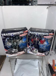 Transformers Dark Of The Moon Mechtech Voyager Ironhide + Optimus Prime 4 Teile - Bild 1 von 9