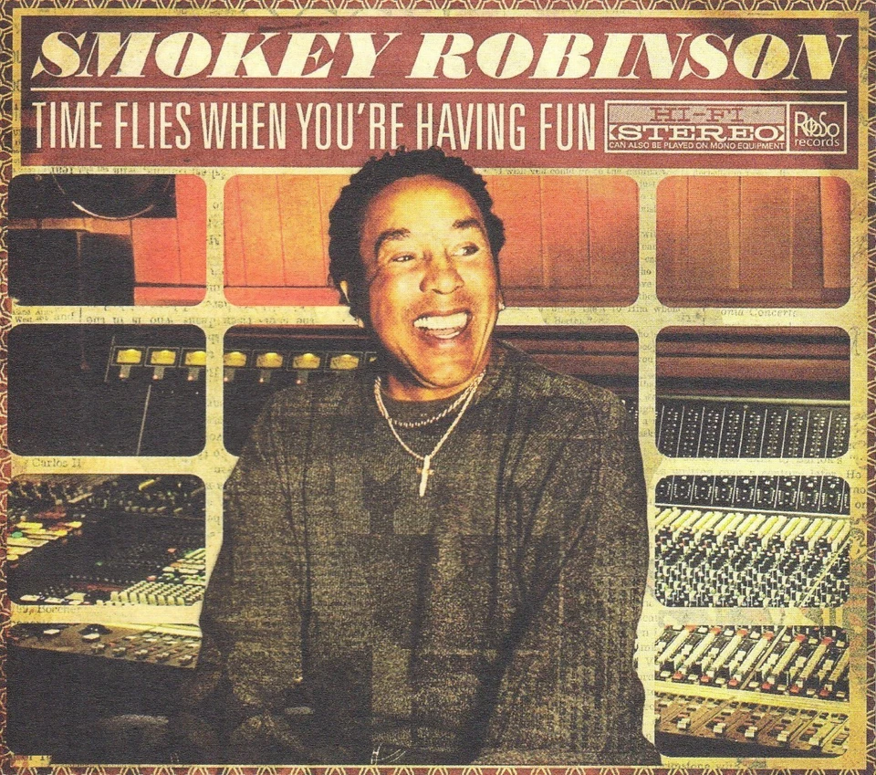 Smokey Robinson- Time Flies When You're Having Fun CD (Robso Records)  - Image 1 of 1