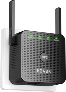 Amplificador de señal WiFi K248B repetidor de rango cubre hasta 9680 pies 45 dispositivos - Imagen 1 de 7