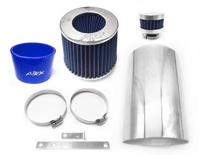 AirX Racing azul para 99-05 Volkswagen Jetta 1.8L 1.9L 2.0L 2.8L admisión de aire Foto 1 de 2