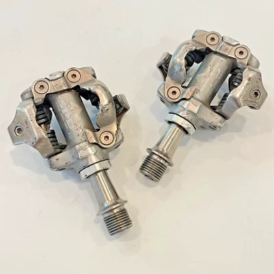 Pedales MTB Shimano XTR PD-M959 SPD sin clip 9/16 doble lado Foto 1 de 3