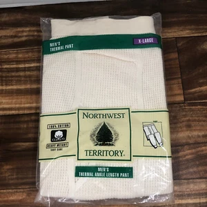Northwest Territory Men's Thermal Pant 100% Cotton X-Large Waist 42-44 NOS - Picture 1 of 3