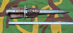 RARE SWISS SWITZERLAND M1899 MILITARY KNIFE COMBAT KNIFE WITH FROG - Picture 1 of 11
