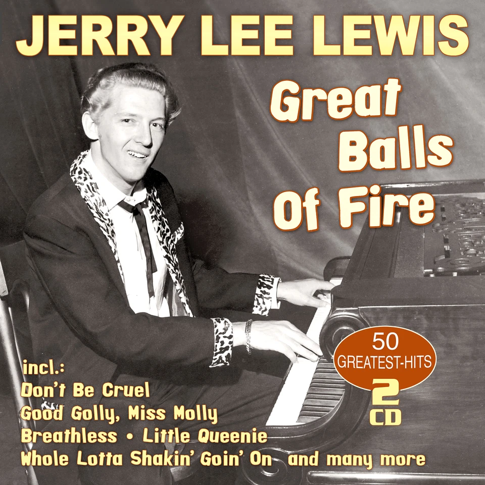 Lewis, Jerry Lee - Great Balls Of Fire - 50 Greatest Hits CD *NEU*OVP* - Bild 1 von 1
