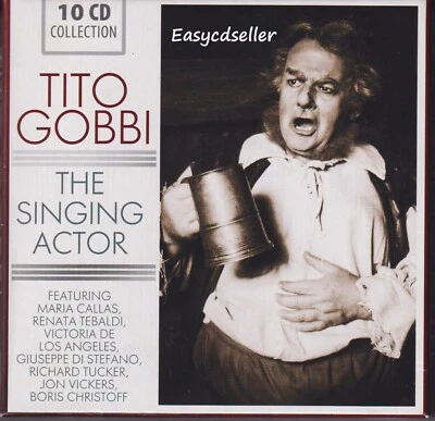 TITO GOBBI THE SINGING ACTOR 10 CD SET MIT MARIA CALLAS,JON VICKERS, VICTORIA DE - Bild 1 von 4
