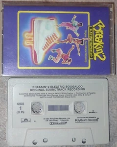 Breakin 2 Electric Boogaloo Original Soundtrack Recording Cassette 1984 VG++ - Picture 1 of 3