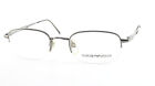 Emporio Armani half Rim Glasses Spectacles Mod 115 1144 47 20 135 Frame Silver